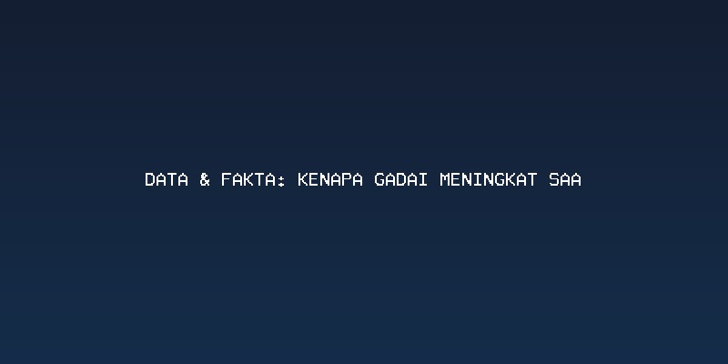 Mengapa Gadai Menjadi Pilihan Utama Saat Ekonomi Menantang?